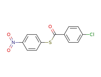 S-(p-nitrophenyl) p-chlorothiobenzoate