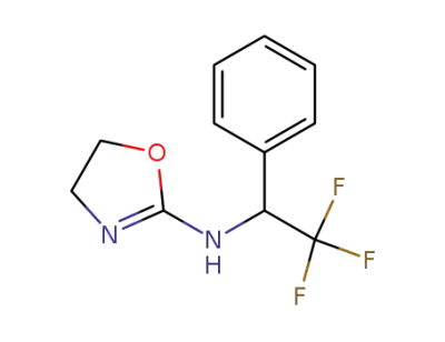 α-trifluoromethyl 2-benzylamino oxazoline