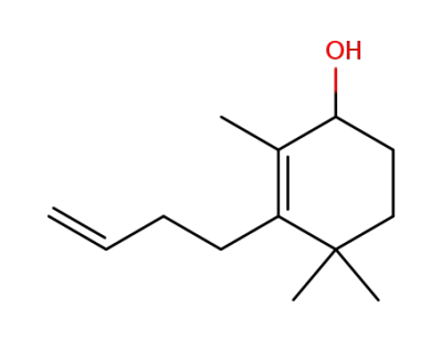 3-(but-3-enyl)-2,4,4-trimethylcyclohex-2-en-1-ol